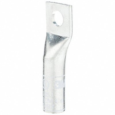 OneHoleLugCmprsnConn Long White 17
