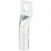 OneHoleLugCmprsnConn Long White 17