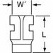 Female Flag Discon Bare 22-18AWG PK1000