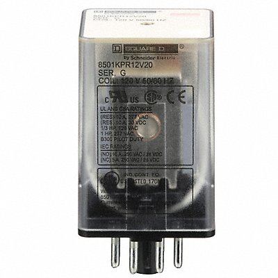 H7953 Gen Purpose Relay 8 Pin Octal 120VAC