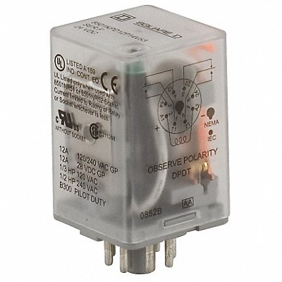 H7952 Gen Purpose Relay 8 Pin Octal 24VDC