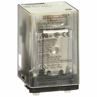 Gen Purpose Relay 11 Pin Square 120VAC