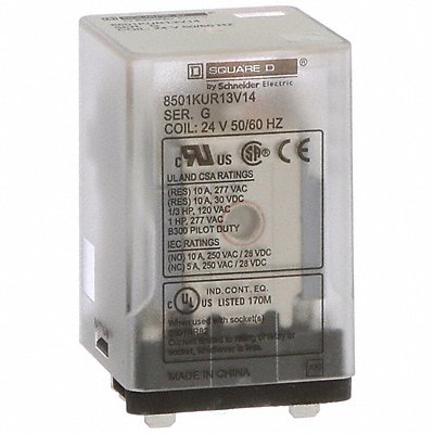 H7981 Gen Purpose Relay 11 Pin Square 24VAC