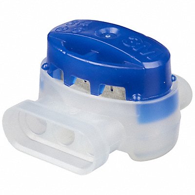 InsulDsplConn Blue Pigtail Nyl PK1000