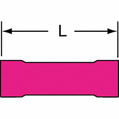 Butt Splice Connector 22-18 AWG PK1000