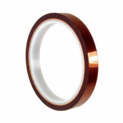 Elec Tape 108 ft Lx1 W 1 mil Amber PK9