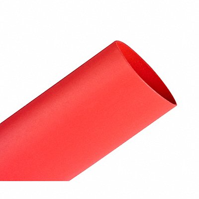 Shrink Tubing 4 ft Red 3 in ID PK12