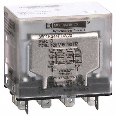 Gen Purpose Relay 14 Pin Square 120VAC