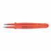 Insulated Tweezer Straight 5 3/4 In