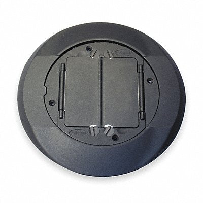Floor Box Cover Carpet Flange Black
