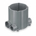 Floor Box PVC 2-Gang 100.0 cu in.