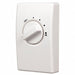 Line Volt NP Analog Tstat 1C White SPST