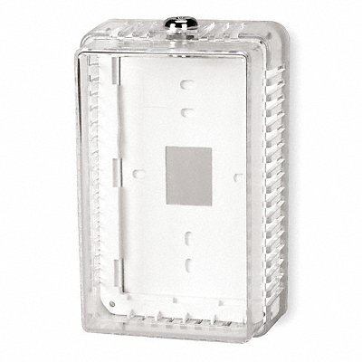 Tstat Guard Plastic 8x5x3 3/8in
