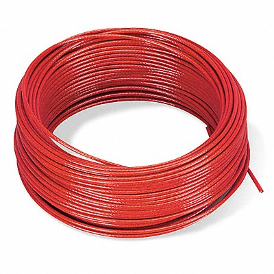 Cable Plastic Coated Steel 83 ft L