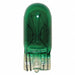 Mini INC Bulb T3-1/4 Green 3.78W PK10