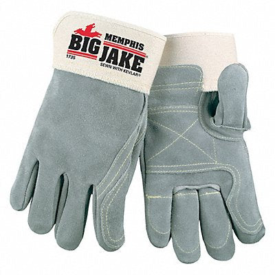 D1584 Leather Gloves Gray XL PR