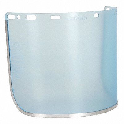 Faceshield Visor PETG Aluminum 8x15-1/2