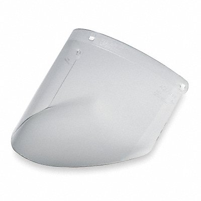 Faceshield Visor Prpinate Clr 9x14-1/2in