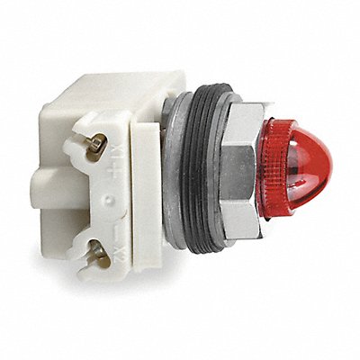 H4506 Pilot Light Complete Red Incandescent