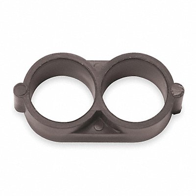 End Closure 1/2 in Tubing Brn Plstc PK2