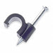 Mounting Clip 1/4 In Tubng Blk Vnyl PK10