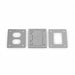 Floor Box Cover Rectangular Gray