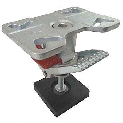 Heavy-Duty Adj.-H Floor Lock Steel