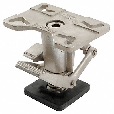 Heavy-Duty Adj.-H Floor Lock SS