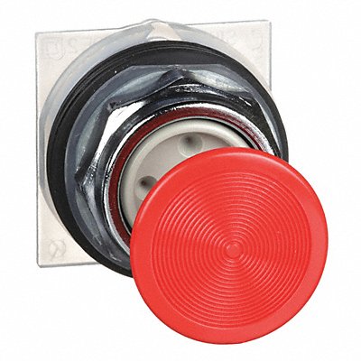 Non-Illum Push Button Operator 30mm Red