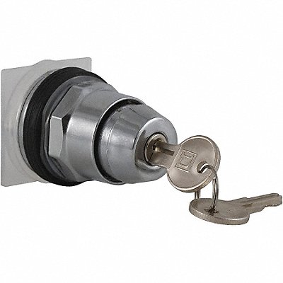 Non-Illum Selector Swtch 30mm 2 Pos Keyd
