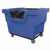 Cube Truck HDPE Blue 27.0 cu ft.