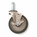 Swivel Stem Caster w/Brake Rubber 300 lb