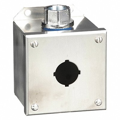 Pushbutton Enclosure 30mm 1 Hole 304 SS