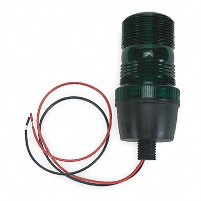 Warning Light Strobe Green 12 to 80VDC