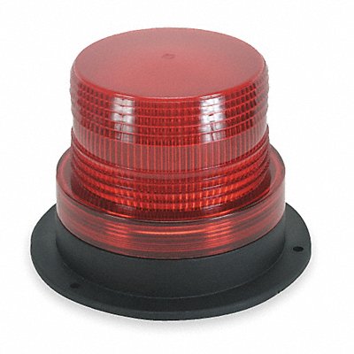 Warning Light Strobe Red 12 to 80VDC