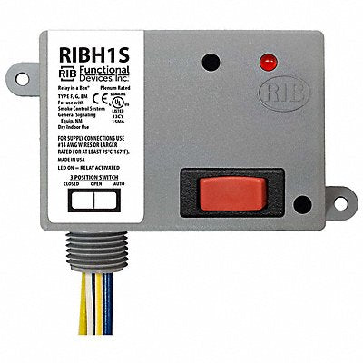 Relay 10-30VAC/DC 208-277VAC 10A SPST