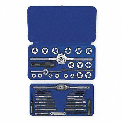 Tap/Die Set 41pc NC NF NPT