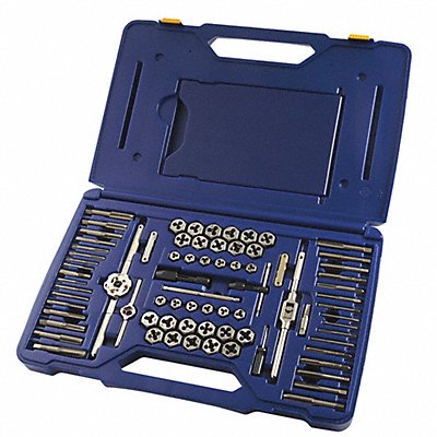 Tap/Die Set 76pc NC NF Metric NPT BSP