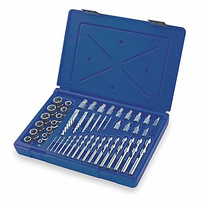 Screw Extractor Set 48pc HCS Case