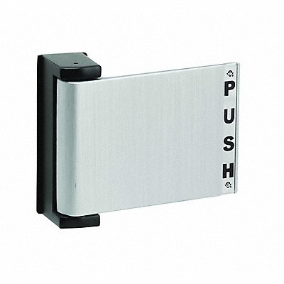 D1072 Push/Pull Deadlatch Padle Satin Aluminum