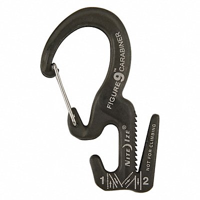 Carabiner Clip/Rope Tightener 2-3/4 In.