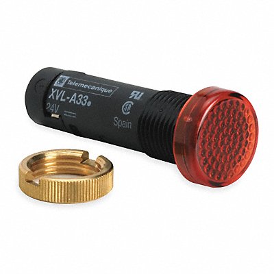 Flush Indicator Light 24VDC Red