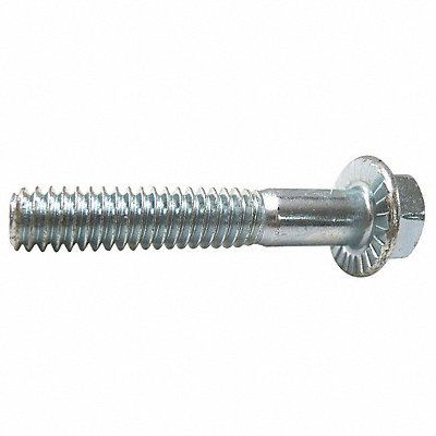 Flange Bolts Fastener L 1 1/2 in PK50