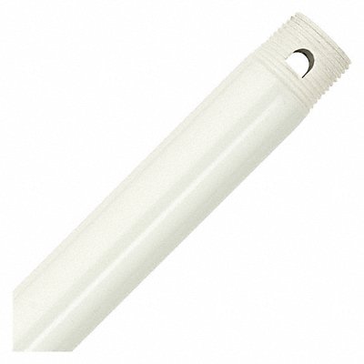 Downrod 48 L White Steel