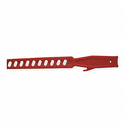 Paint Stir Stick Red Plastic