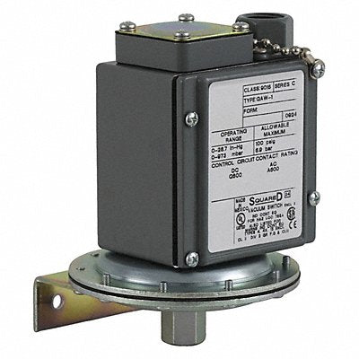 Vacuum Switch Stndrd/Revers 0 to 28.7 Hg
