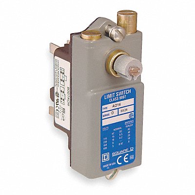 Limit Switch Body 1NO/1NC 15A @ 600VAC