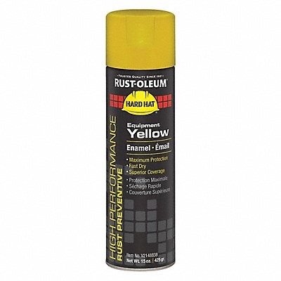 K7504 Spray Paint Equipment Yellow 15 oz.