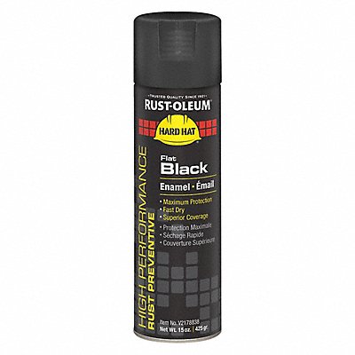 K7504 Rust Preventative Spray Paint Black 15oz