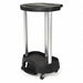 Linen Hamper Black Plastic and Aluminium